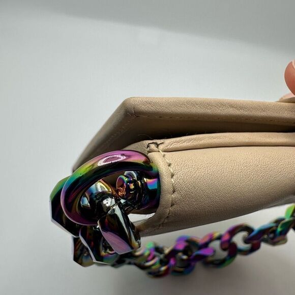 Gucci Compact Leather Wallet Beige Neutral - Picture 13 of 16